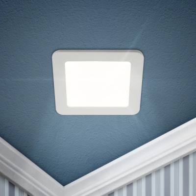 Светильник светодиодный встраиваемый квадратный 18W 4000K, ЭРА LED 2-18-4K