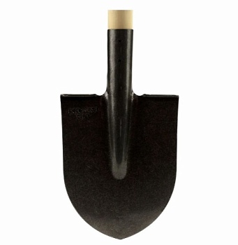 Лопата штыковая 180х230х330 мм из рельсовой стали 36474