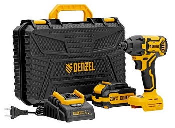 Винтоверт ударный аккумуляторный Denzel CIDH-BL-20-270 (26514)