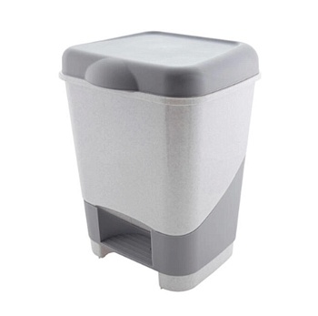 Контейнер педальный для мусора 20 л, Полимербыт 