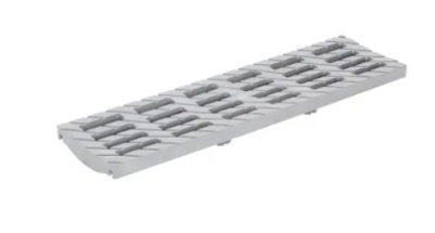 Решетка 100 MEDIUM В-125 Ecoteck (металлик)