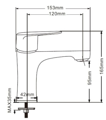 Смеситель для умывальника Colombo COL 26 ESKO