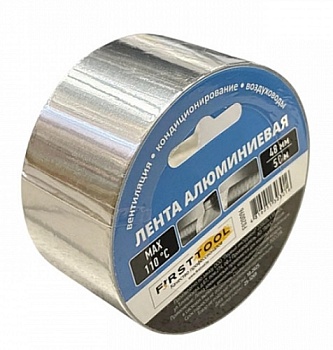 Лента алюминиевая, стойкая к температуре 48ммх50м FIRSTTOOL F020106