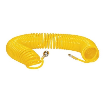 Шланг пневматический полиуретановый спиральный 15м Ф 6/8мм SKIPER PH03