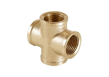 Крестовина латунная 1/2'' ВР VALFEX VF.760.L.012