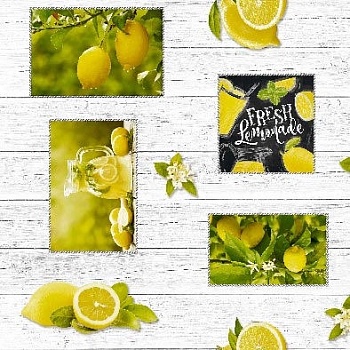 Клеенка столовая ПВХ 1,4 м, FLORISTA  Moderno