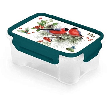 Контейнер для СВЧ Снегири 0,75л, Полимербыт 4376186