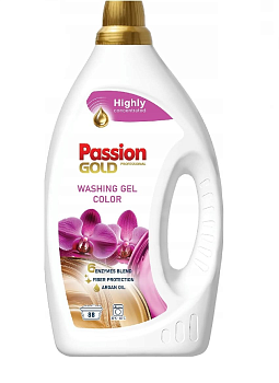 Гель для стирки для цветного, 3.52 л Passion Gold
