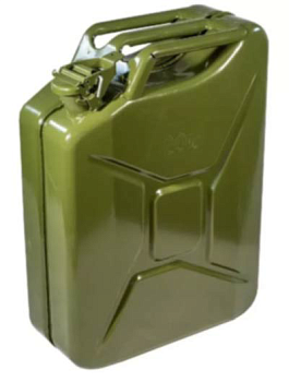 Канистра металлическая для технических жидкостей 20л, STAB