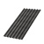 Лист кровельный ONDULINE x5 SR-150 3D (графит) 1.95х0.96м