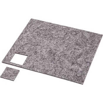 Подкладка самоприлипающая фетровая 30x30мм (1 лист = 25 шт), AKS 42031