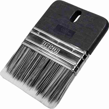 Кисть декоративная PROFI 100 мм серебристый ворс DECOR 992-100