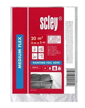Пленка укрывочная 10 мкм 4x5м SCLEY 0400-100405