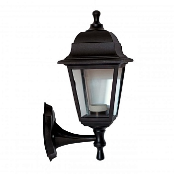 Светильник Леда НБУ 04-60-001 У1 (черный прозрачное стекло) ЭЛЕКТ