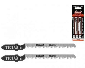 Пилки для лобзика по дереву T101AO (2 шт), GEPARD GP0631-01