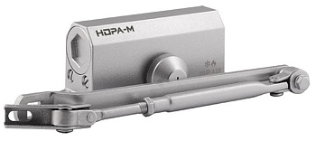  Доводчик дверной 410 ISPARUS от 15 до 60 кг серебро