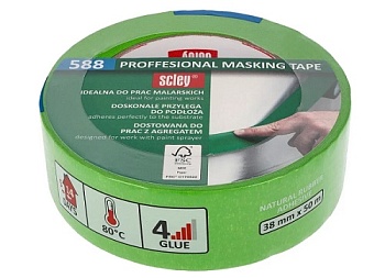 Лента малярная SCLEY 588 зеленая 25ммх50м 0300-885025 Hardy