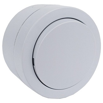 Выключатель 1-клавишный xOne серый Ovivo 406-240000-200