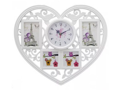 Часы настенные с фоторамками LA MINOR H-162-1