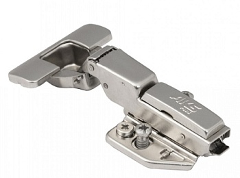 Петля полунакладная с доводчиком 48мм H-0 clip-on ЗD, AKS PLUS