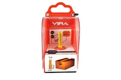 Фреза пазовая прямая (6х19 мм) VIRA 553302