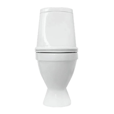 Унитаз-компакт напольный Лада Стандарт Sanita WC.CC/Lada/1-P/WHT.G/S1
