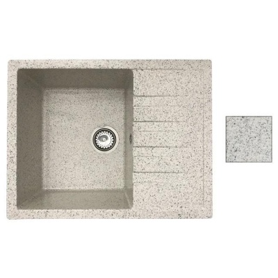 Мойка из искусственного камня, олово, Vega, BelEvors