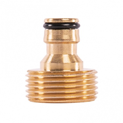 Адаптер латунный внешняя резьба 1", 65851 PALISAD