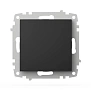 Выключатель 1-клавишный Zena-Vega 10А вантаблэк El-BI 609-014800-200