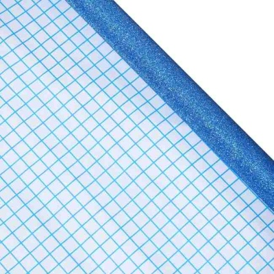 Пленка самокляющаяся 45x100см лазурно-синяя с блестками deVENTE 8117304