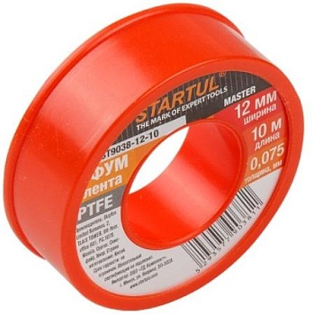 Фум-лента PTFE 19мм x 15м STARTUL MASTER