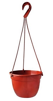 Горшок подвесной Петуния №3 d270мм, h190мм терракот 7 л, Gardenplast 00168