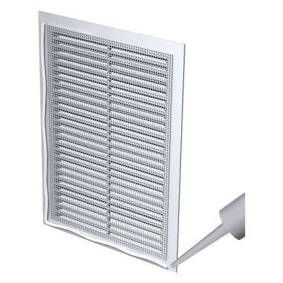 Решетка вентиляционная МВ 125-1с VENTS