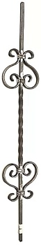 Кованый элемент балясина 12x150x950мм (05.077.01-С)