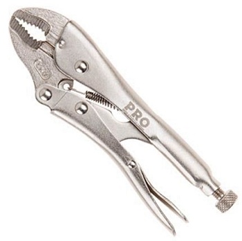 Зажим с фиксатором 250 мм изогнутые губки, PRO STARTUL (PRO-6051-02)