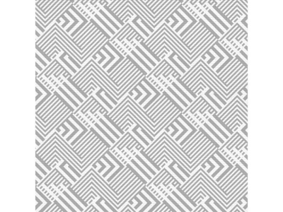 Коврик напольный из вспененного ПВХ, 130 см, Вилина Геометрия серая 7095