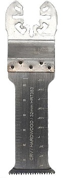 Полотно пильное погружное по твердой древесине Cr-V 32х68х13TPI, Hilberg