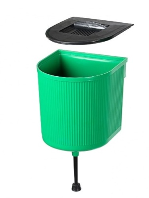 Рукомойник пластмассовый, 5л с краном и крышкой ПОЛИпласт