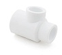 Тройник полипропиленовый редукционный 25x20x20, белый, РосТурПласт