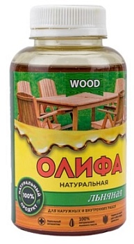Олифа льняная натуральная 0.25 л FARBITEX ПРОФИ WOOD