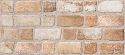 Плитка облицовочная Лофт коричневая, светлая 200х450мм 139361 М-Квадрат