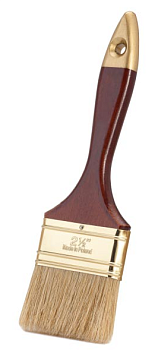 Кисть плоская английская, ПРОФИ натуральный ворс, 63 мм (2,5