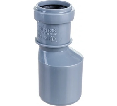 Переход эксцентрический, Политэк 505032 (50/32 мм)