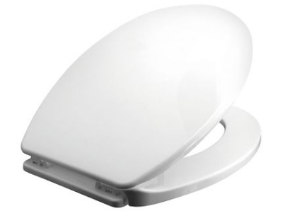 Сиденье для унитаза белое, 456х361х40 мм IRIS