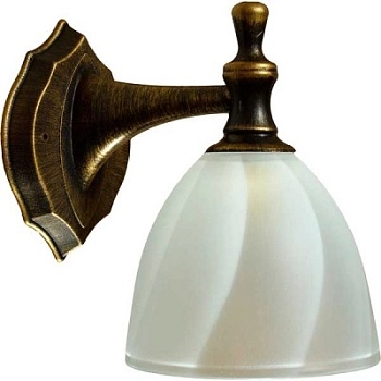 Светильник Лендер НББ 21-60-1412, черный под медь