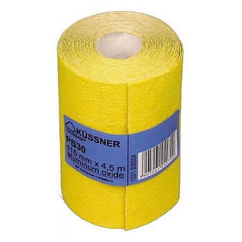 Бумага наждачная универсальная P100 рулон 115мм x 4,5м KUSSNER 1031-300510
