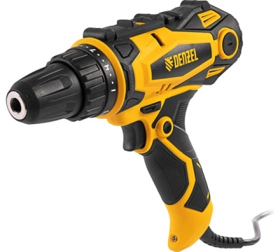 Дрель-шуруповерт ударная сетевая DENZEL ISD-300-13