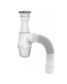 Сифон для кухни/умывальника 1 1/2