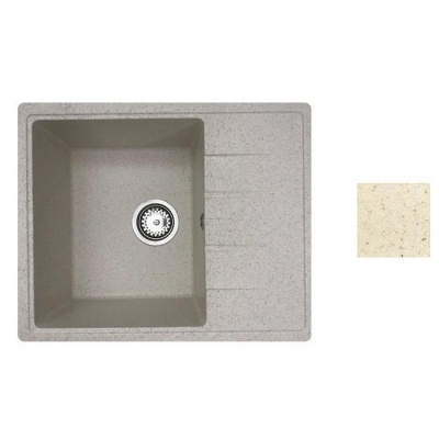 Мойка из искусственного камня, бежевый, MILA, BelEvors