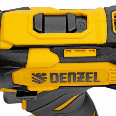 Дрель-шуруповерт аккумуляторная Denzel CDQ-20 (2 АКБ, ЗУ, кейс)
